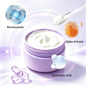 <span class=keywords><strong>Crema</strong></span> Blanqueadora con Nicotinamida OEM ODM, <span class=keywords><strong>Crema</strong></span> Tonificante con Alfa-Arbutina, Aclara <span class=keywords><strong>la</strong></span> Piel, Ácido Hialurónico, Hidratación Profunda, 50g, para Mujeres, Nocturna - Product Image 2