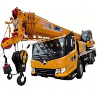 Grue sur camion Sany d'occasion, capacité nominale de 75 tonnes, flèche à cinq sections, hauteur de levage de 41 m, moteur Sany, hydraulique, 0-2000 heures d'utilisation