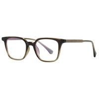 Nouvelles Lunettes Classiques Simples à Monture Fine pour Hommes, Style Haut de Gamme, Montures TR90, Verres Transparents, Lunettes Anti-Lumière Bleue Haut de Gamme pour Femmes