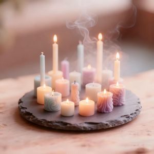 Nuevo Juego de Posavasos Personalizables de Pizarra Negra Moderna y Ecológica de 100 mm/4 Pulgadas, Marca Dormake, en Empaque a Granel - Product Image 4