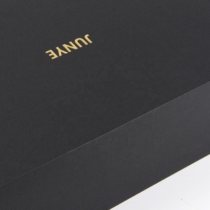 صناديق أحذية مغناطيسية صديقة للبيئة للتغليف، صندوق تخزين أحذية رياضية أسود - Product Image 4