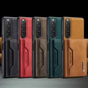 Coque arrière détachable 2 en 1 pour carte de crédit pour étui de téléphone portable en cuir <span class=keywords><strong>Sony</strong></span> <span class=keywords><strong>Xperia</strong></span> 10 VI - Product Image 5