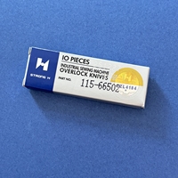 Marque H Forte # Couteau inférieur en acier de haute qualité industriel 115-66502 pour surjeteuses JUKI MO-1516, MOG-2504N, MOG-3700, MOR-3900