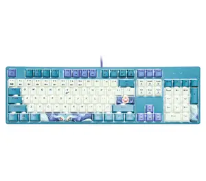 Hexgears GK715 Gluttony Themed Mechanical Keyboard 104 Keys Full Size Wired Gaming Keyboard Hot Swappable Kailh Switch