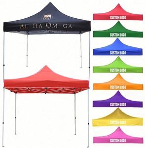 Carpa de Aluminio Personalizada para Interiores/Exteriores, 10X10, Tipo Gazebo con Cúpula Transparente, Impermeable, Resistente, Portátil, para Todas las Estaciones - Product Image 1