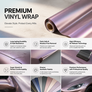 <span class=keywords><strong>Film</strong></span> de protection de peinture PPF auto-adhésif en PET PVC pour véhicule, impression haute résolution, couleur - Product Image 2