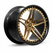 Jantes de voiture SRD en 2 pièces, 18-24 pouces, 5x112 5x120 5x114.3, jantes forgées creuses à profil profond pour BMW M2 G87 Benz CLA