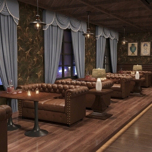 Sillas de Bambú Estilo Europeo Americano para <span class=keywords><strong>Bar</strong></span>, Sofás para <span class=keywords><strong>Bar</strong></span> de Whisky, Sala de Cigarros, Sillas Tiger, Conjuntos de Mesa y Sillas Estilo Americano Retro - Product Image 2