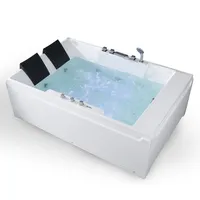 Luxury Freestanding Bathtub, Bubble Soaking Bathtub