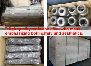 Tùy chỉnh thép không gỉ Zoo an toàn Net-Mạnh mẽ và bền động vật bao vây lưới - Product Image 6