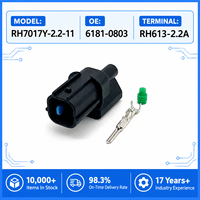 Konektor Kabel Listrik Tahan Air 1 Pin Auto Connect 7017Y-2.2-11 untuk Otomotif dengan Housing Tertutup
