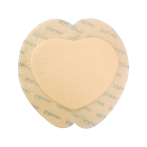 Perban busa Gel silikon penyerap Tinggi penyerap tinggi pengencang luka rendah hidroseluler berkilau - Product Image 1