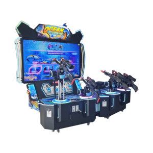 Ocean Warriors AR Monocular, Máquina de Juego de Disparos Submarinos Inmersivos con Realidad Aumentada, Equipo de Arcade para 4 Jugadores en Venta - Product Image 2
