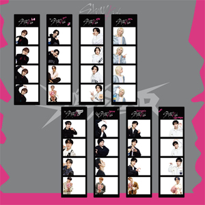 KPOP Stray Kids ROCK STAR <span class=keywords><strong>Album</strong></span> Photocard PVC Trasparente BangChan HyunJin Felix Han Segnalibro Cartolina per Fan da Collezionare - Product Image 2