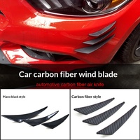 Bande de protection universelle en PVC pour pare-chocs de voiture, anti-collision, anti-rayures, spoiler aérodynamique, décoration de contour de pare-chocs avant