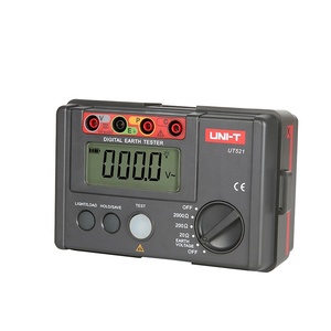 เครื่องทดสอบความต่อเนื่องของสายดินแบบดิจิตอล UT521 ราคาโรงงาน เครื่องทดสอบความต้านทานดิน เครื่องทดสอบความต้านทานสายดิน - Product Image 5