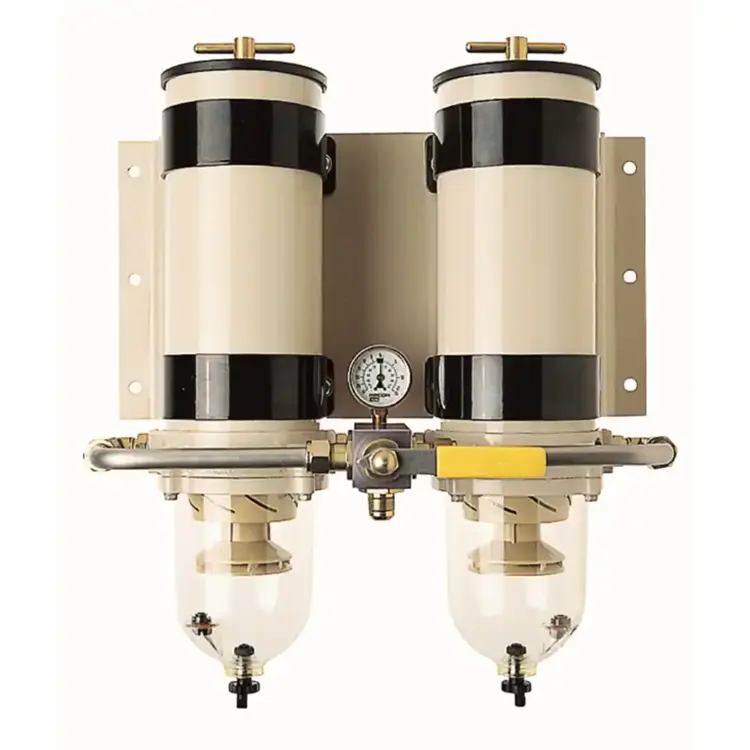 EspaÃ a de separador de agua de filtro de combustible 75-1000FHX para generador Diesel marino