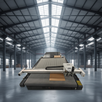 Máquina troqueladora automática de gran tamaño para cajas de cartón y papel con alimentador y cuchilla de arrastre para plotter de corte de pegatinas