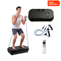 Plateforme de vibration verticale YUNPAO pour tout le corps, 5 modes de programme, entraîneur de fitness, bandes de résistance, entraînement à domicile, mise en forme du corps
