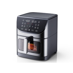 Friggitrice moderna senza olio in acciaio inox 8L con Display LCD Multi-funzione digitale Touch Screen per uso domestico - Product Image 2