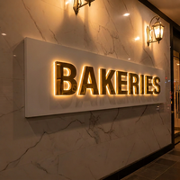 Enseigne lumineuse LED personnalisée avec logo en acrylique, rétroéclairée, pour magasin de proximité – Conception gratuite