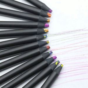 Lápices de Colores Jumbo de Madera de Latón con Colores Mezclados de Fantasía para Niños - Suministros de Dibujo Mairun Art para la Escuela y la Oficina - Product Image 3