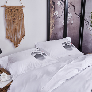 Tùy chỉnh in bộ đồ giường Set ảnh in tấm ga trải giường mềm Duvet cover bán buôn Khăn trải giường - Product Image 5