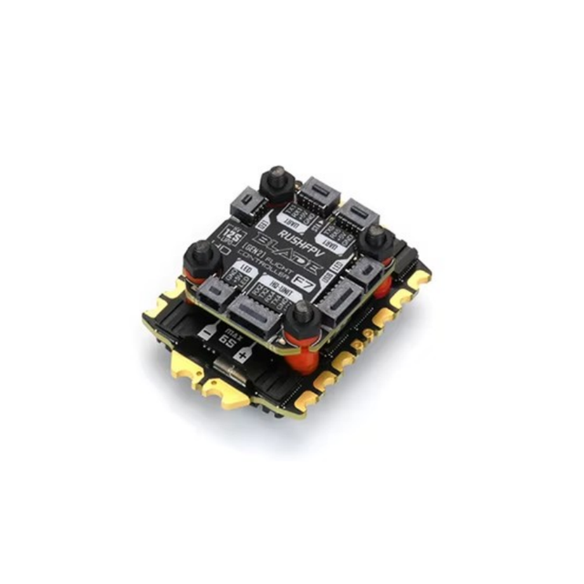RUSH Blade F722 MINI Stack & 60A Racing V1.2 3-6S Blheli 32 4-in-1 ESC Digital Flight Controller for RC FPV Drones Accessory