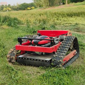 Tondeuse à gazon télécommandée, essence, 4 temps, monocylindre, lame rotative de qualité professionnelle, décharge arrière - Product Image 1