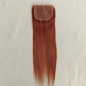 Système d'intégration capillaire en maille de cheveux Remy européens, prêt à expédier, avec closure en dentelle colorée et transparente HD, tailles 3x5 3x6 5x5 6x6 - Product Image 4