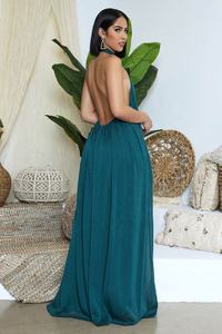 Combinaison ample sans dos en mousseline de soie décontractée pour femmes, nouvelle collection transfrontalière populaire d'OuYaan - Product Image 4