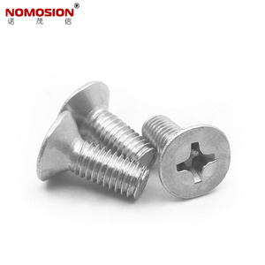 สกรูหัวจม NOMOSION KM6*16 อลูมิเนียม เกรด 8.8 เกลียว UNC  ผิวเคลือบสี - Product Image 1