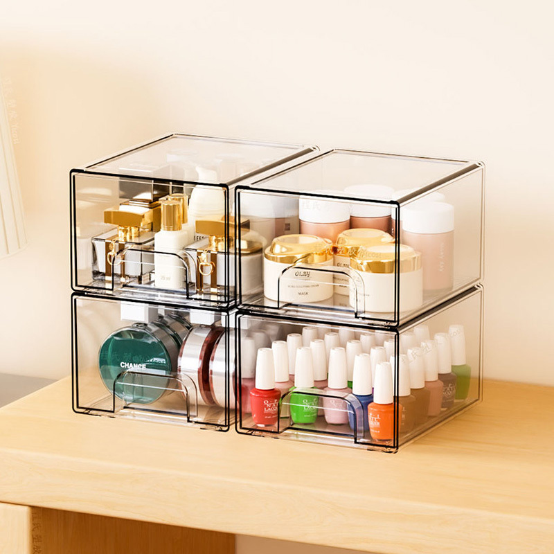 Transparent Big Capacity Cosmetic Waterproof Dustproof