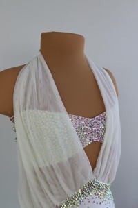 Abito lirico di fascia alta al chiaro di luna sussurri Costume da danza eleganza per Performance teatrali abbigliamento da allenamento Premium in saldo - Product Image 4