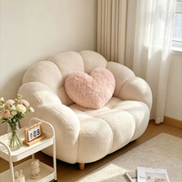Cojín Decorativo en Forma de Corazón, de Felpa Suave, Terciopelo PV, Acogedor, Personalizable, Minimalista, Regalo para Decoración del Hogar