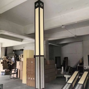 Lampe solaire de jardin à LED, colonne, 12V DC, résistante à l'eau, pour extérieur, à poser sur la pelouse - Product Image 2