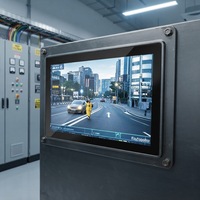 PC industriel tout-en-un à écran tactile Android/Linux/Win10 11, intégré/mural/fixation VESA/ordinateur de bureau sans ventilateur, disque dur 32 Go