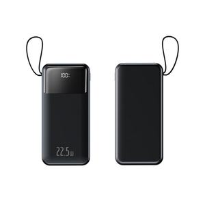 Nouvelle arrivée, logo personnalisé, PD 20W, câble de charge portable de type C, batterie externe 30000mah 10000mah, entrée USB, charge rapide, affichage LED - Product Image 5
