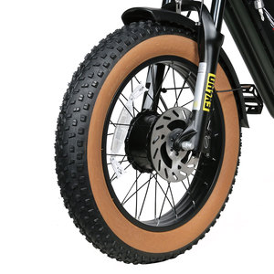 Potente Bicicletta Elettrica Pieghevole con Pneumatici Fat da 20 Pollici, <span class=keywords><strong>E</strong></span>-Bike 48V per Adulti - Product Image 5