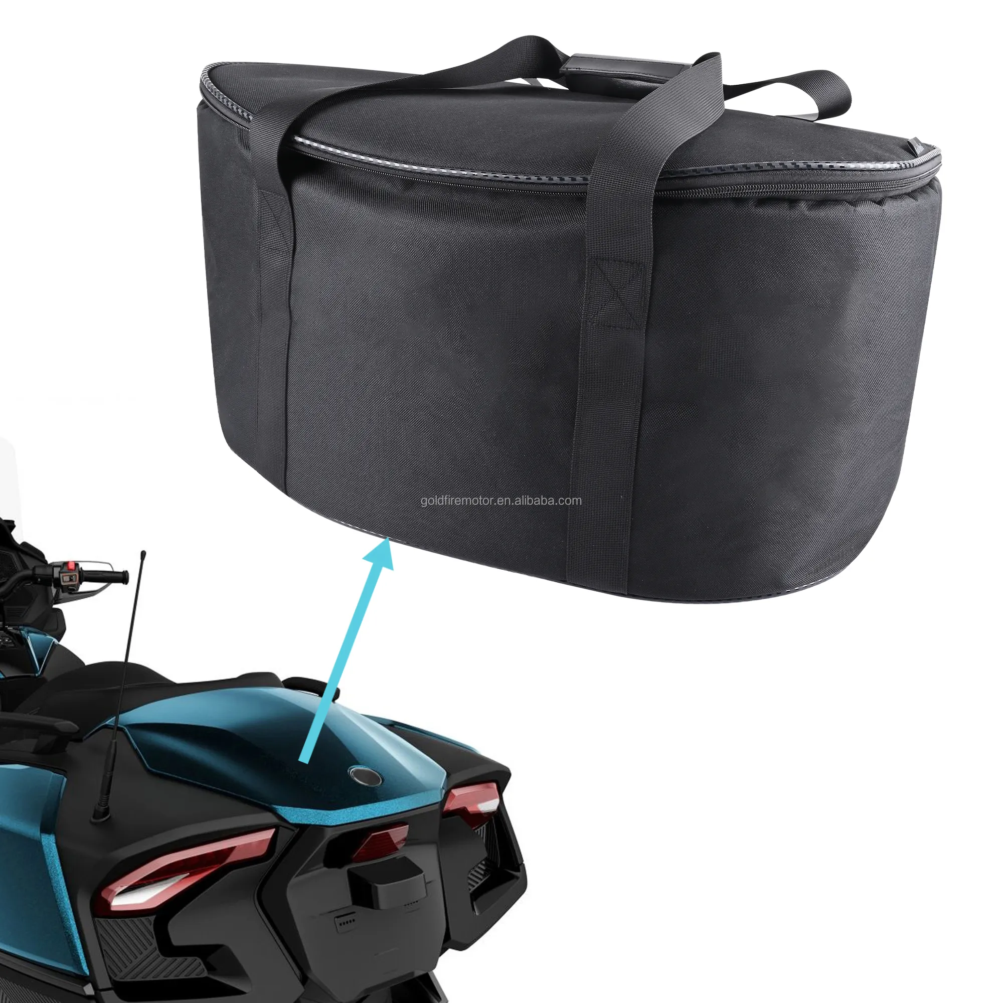 Bolsa de carga de almacenamiento trasera, correas impermeables para mochila, organizador de maletero para Can Am Spyder RT, 2020 +, accesorios para motocicleta