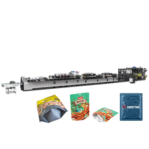 Machine de fabrication de sachets alimentaires laminés personnalisés CHOVYTING avec <span class=keywords><strong>fermeture</strong></span> <span class=keywords><strong>éclair</strong></span> intégrée - Product Image 6
