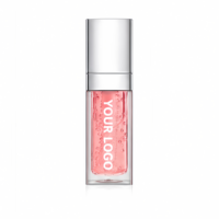 Lip Gloss Natural Non-Stick untuk Wanita dengan Desain Unik Kemasan Buah Private Label untuk Riasan Sehari-hari
