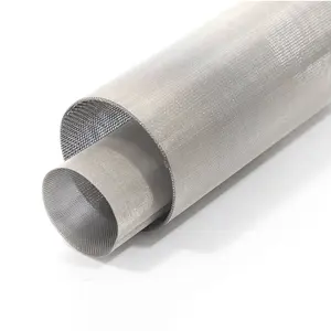 مرشحات قرصية شبكية معدنية مخصصة من الفولاذ المقاوم للصدأ بشاشة عالية الحرارة من المصنع