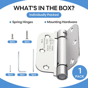 Tùy Biến Chuyên Nghiệp Tự Đóng Nhiệm Vụ Nặng Nề Bản Lề Dày Gấp Tuôn Ra Bản Lề 3.5 Inch Mỹ Phong Cách Mùa Xuân Bản Lề - Product Image 4