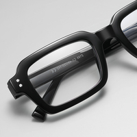 Vente en gros d'usine, monture de lunettes optiques TR90 pour hommes, anti-lumière bleue, lunettes de créateur, prescriptions personnalisées
