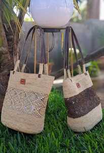 Sac fourre-tout en raphia respirant et tendance, fait à la main, durable, décontracté, avec fermeture personnalisée pour le shopping et les trajets quotidiens - Product Image 5