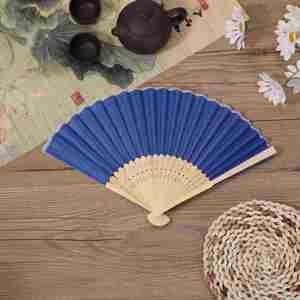 Custom Sublimation Folding Silk Wedding <b>Hand</b> <b>Fan</b> for Bride Portable Bamboo with Portable Angel Painting for Souvenir Promotion - Product Image 5