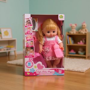 Poupée Sofia Dolce Pappa 33 cm avec 12 sons, jouet interactif pour bébé - Product Image 3