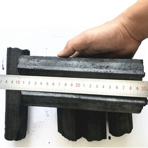 Charbon de bois sans fumée à combustion longue durée, briquettes de sciure de bois dur pour barbecue, 4-5 heures, fabriqué à la machine - Product Image 2