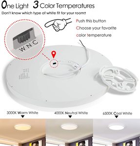 Plafonnier Moderne Lustre Lampes Luminaires Éclairage Décor Acrylique Chambre Salon Led Smart Home Lights - Product Image 3